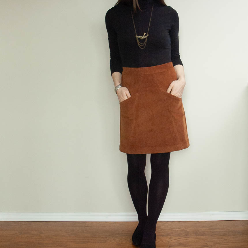 Blueprints for Sewing – A Frame Skirt – Lindsay Janeane