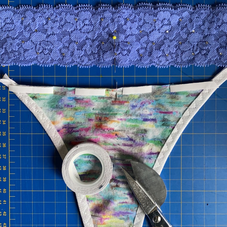 Tutorial On How To Make Thong Panty Without Overlock, DIY Thong