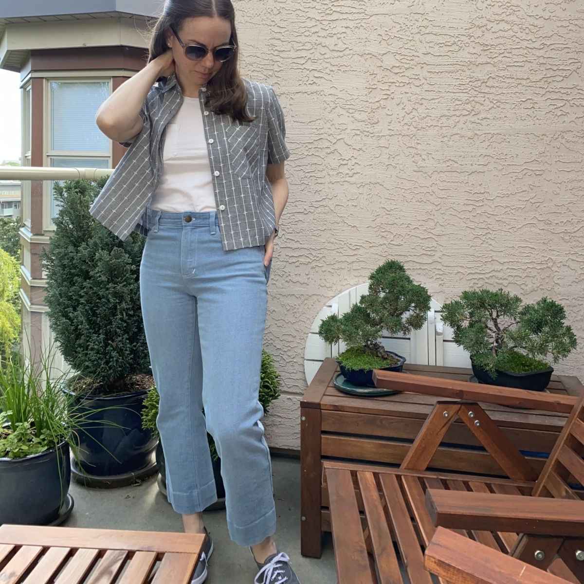 Cropped Grainline Archer